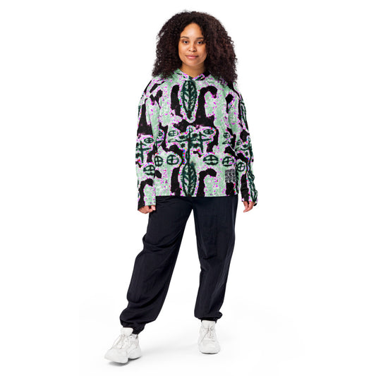 Unisex Fashion Print Recycled Jersey with Veve voodoo symbol design