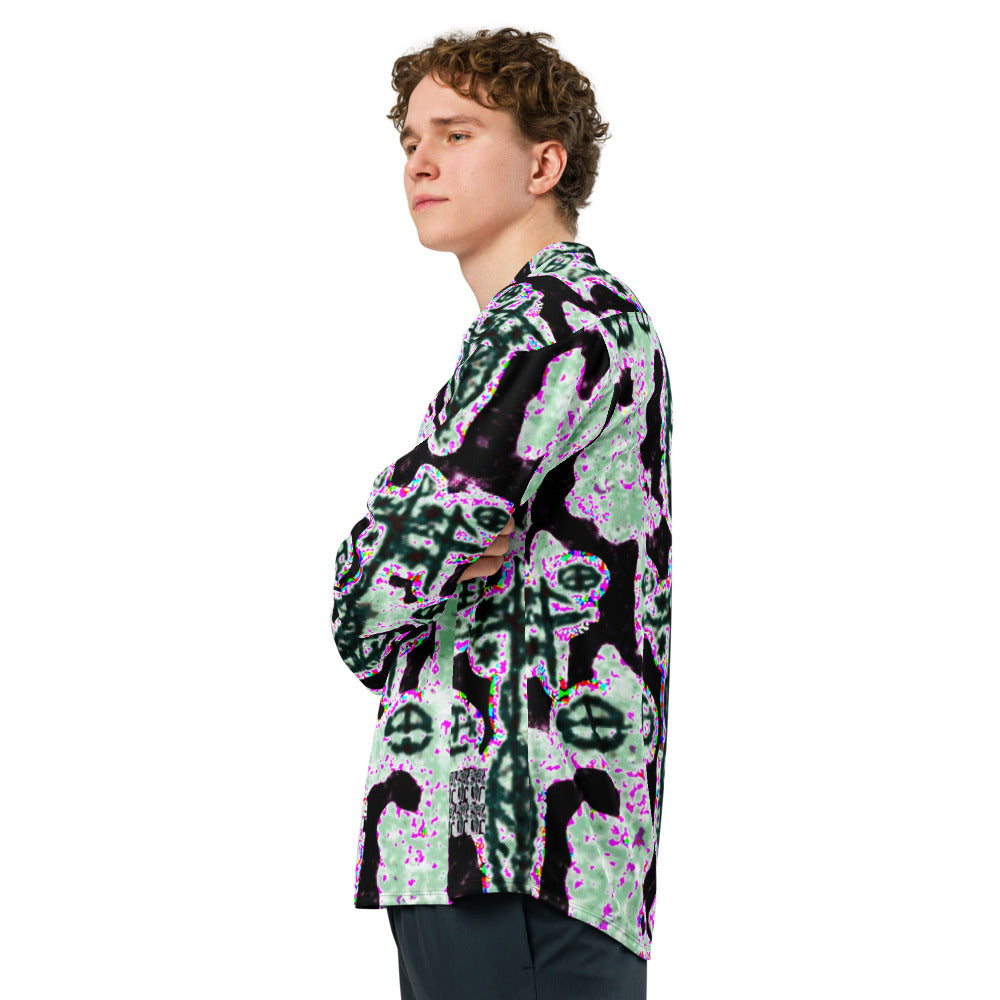 Unisex Fashion Print Recycled Jersey