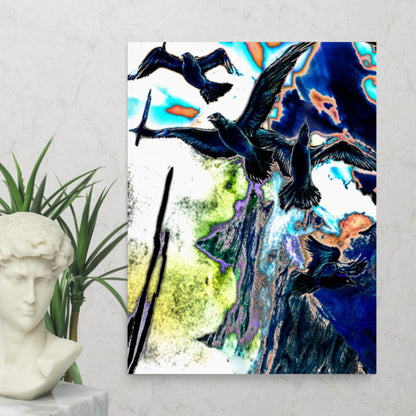 Blackbirds Art Print
