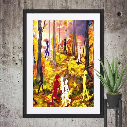 Spirits of Autumn Framed Fine Art Print