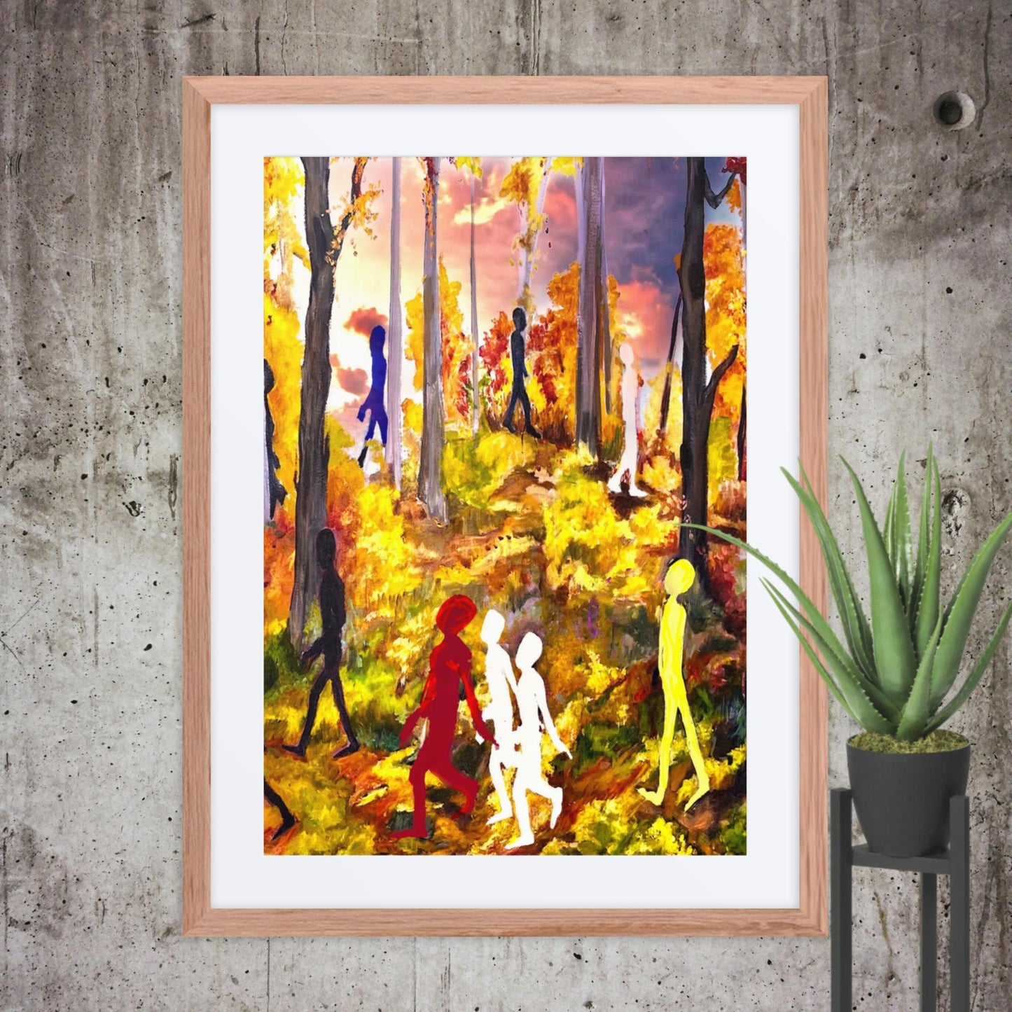Spirits of Autumn Framed Fine Art Print