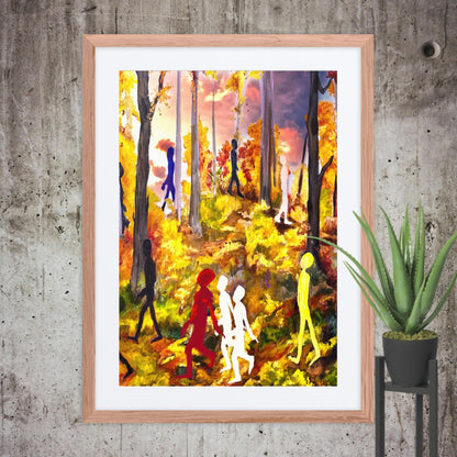 Spirits of Autumn Framed Fine Art Print
